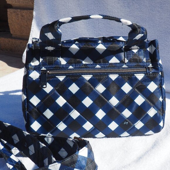 Lug Jitterbug in Gingham Navy - Picture 2 of 4